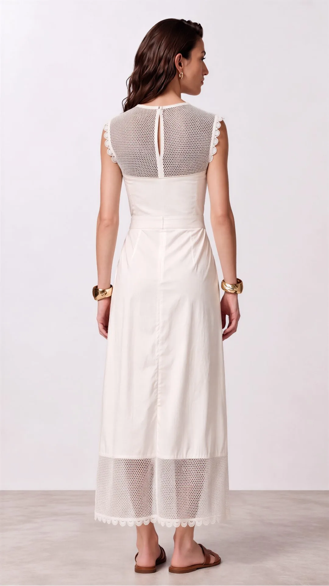 JARDIN BOTANICAL COTTON TOP & MAXI SKIRT View 4