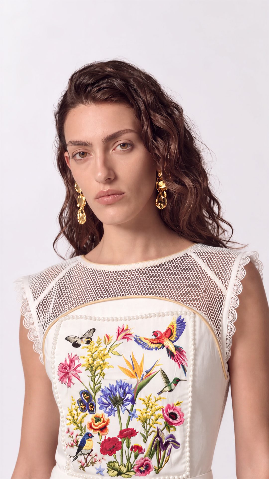 JARDIN BOTANICAL COTTON TOP & MAXI SKIRT Alternate