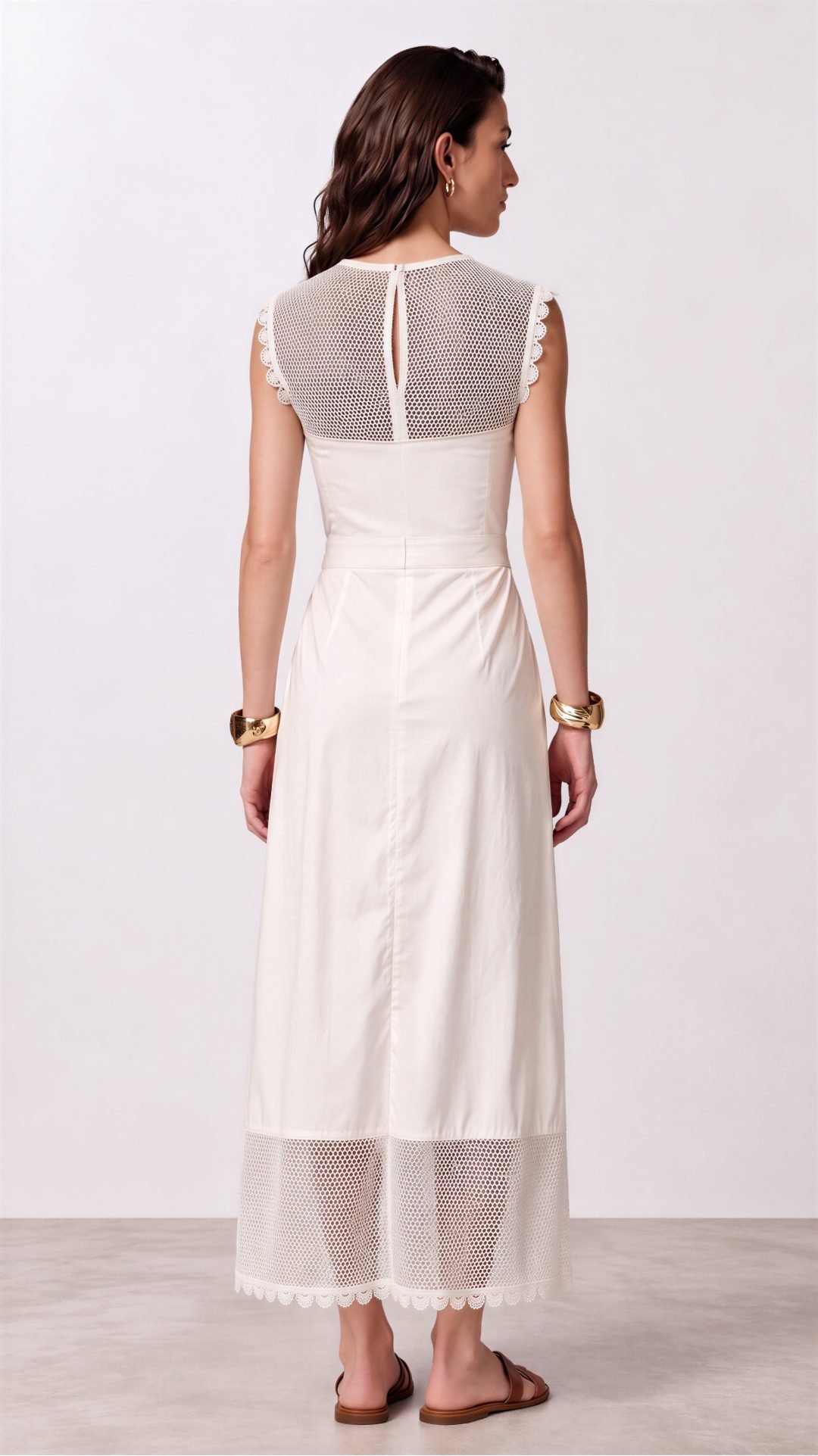JARDIN BOTANICAL COTTON TOP & MAXI SKIRT View 4